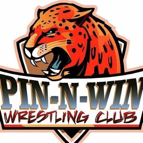 Pin N Win Wrestling Club tiger logo